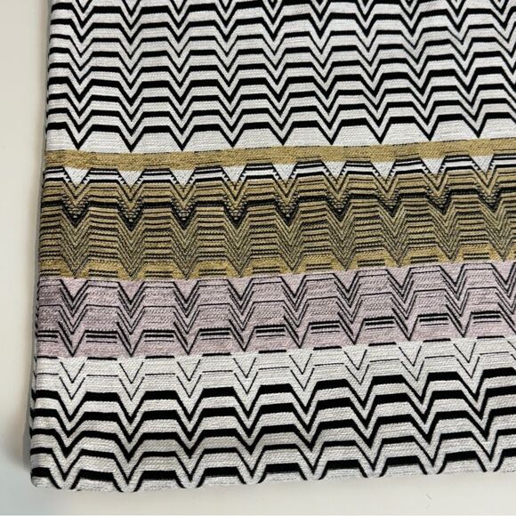 2 Rodeo Home Chenille Chevron Standard Pillow Shams 28x17 - Picture 3 of 7